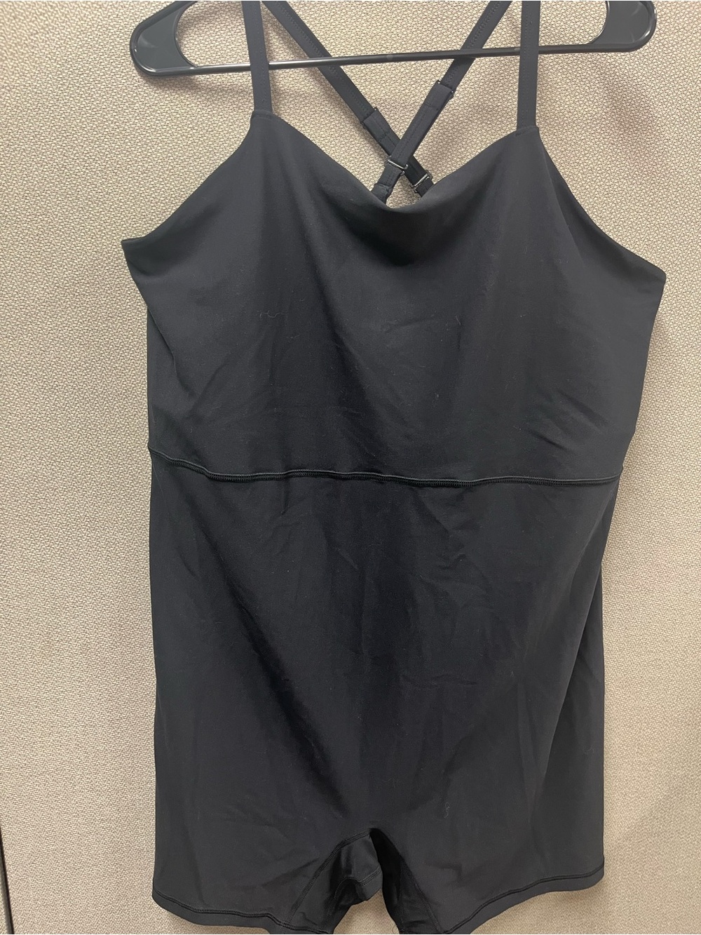 Old Navy Active Powerlite One-Piece Romper with Crisscross Back
